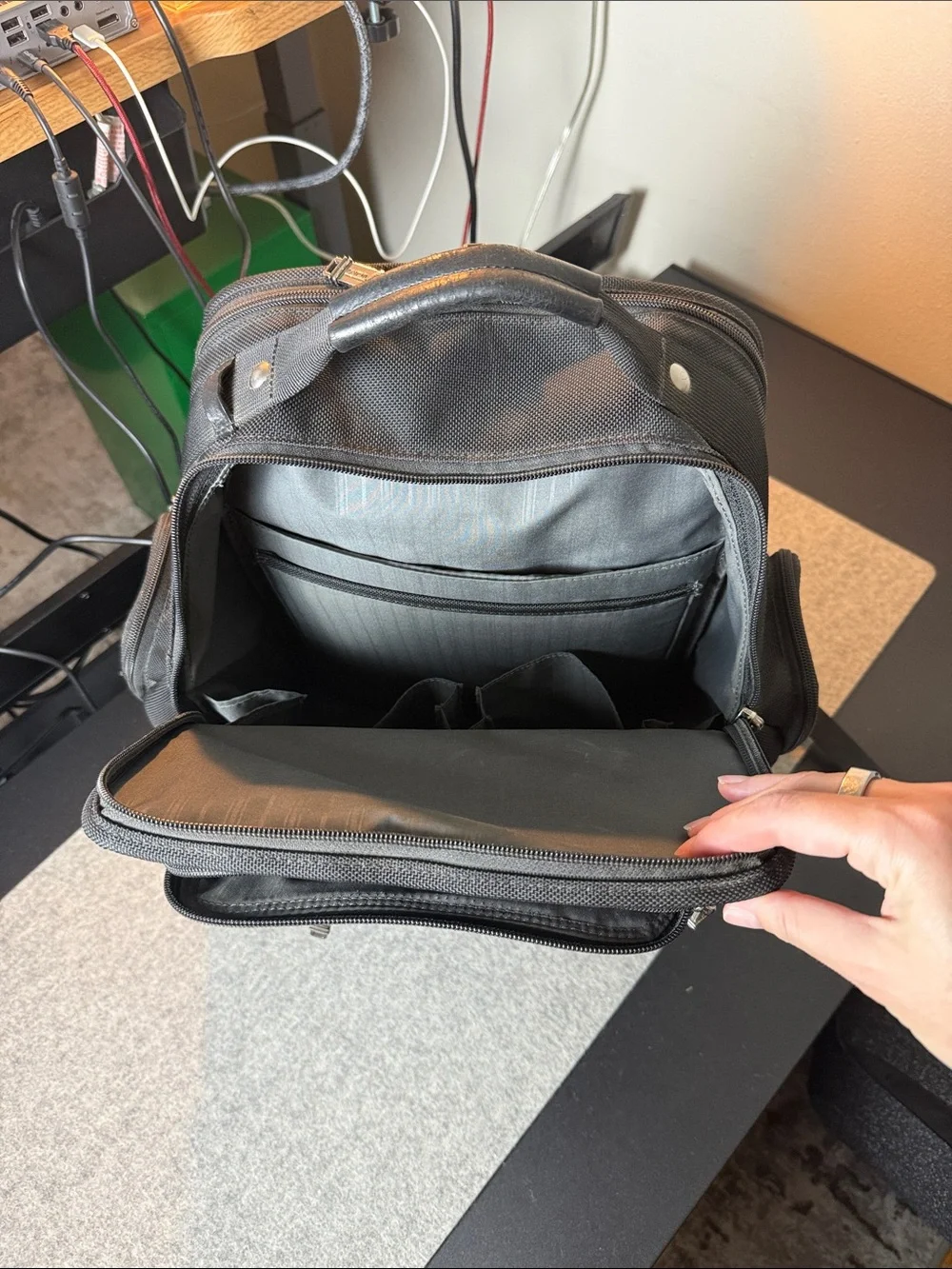 Tumi Alpha Brief laptop backpack